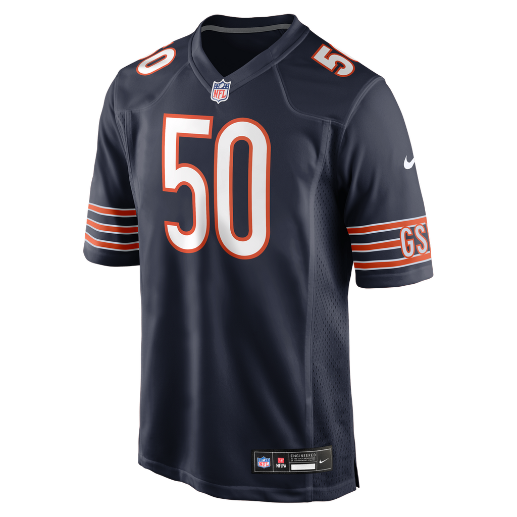 Grady Jarrett Chicago Bears Nike Team Game Jersey - Navy Official NFL Team Apparel Football Fan Gear