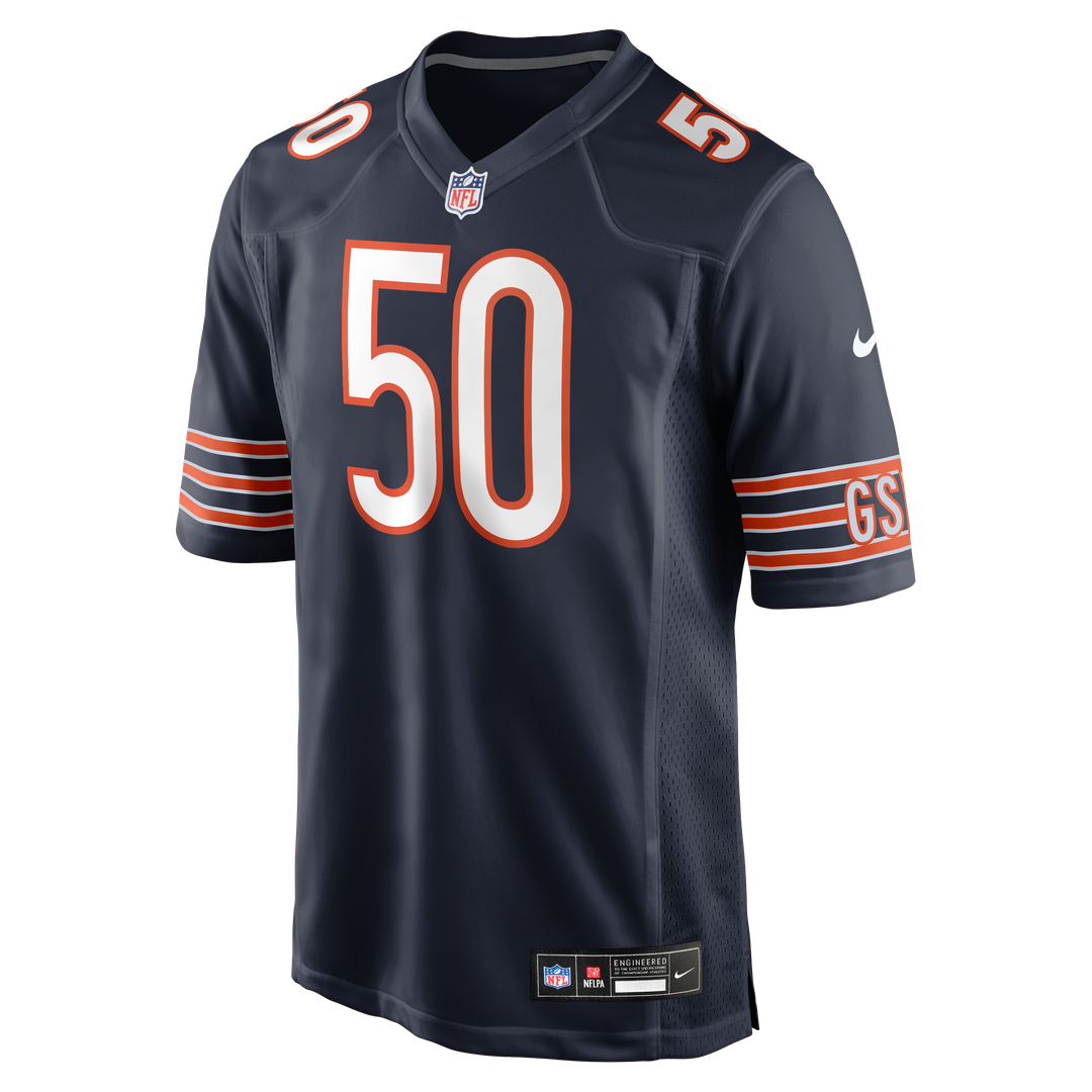 Grady Jarrett Chicago Bears Nike Team Game Jersey - Navy Official NFL Team Apparel Football Fan Gear