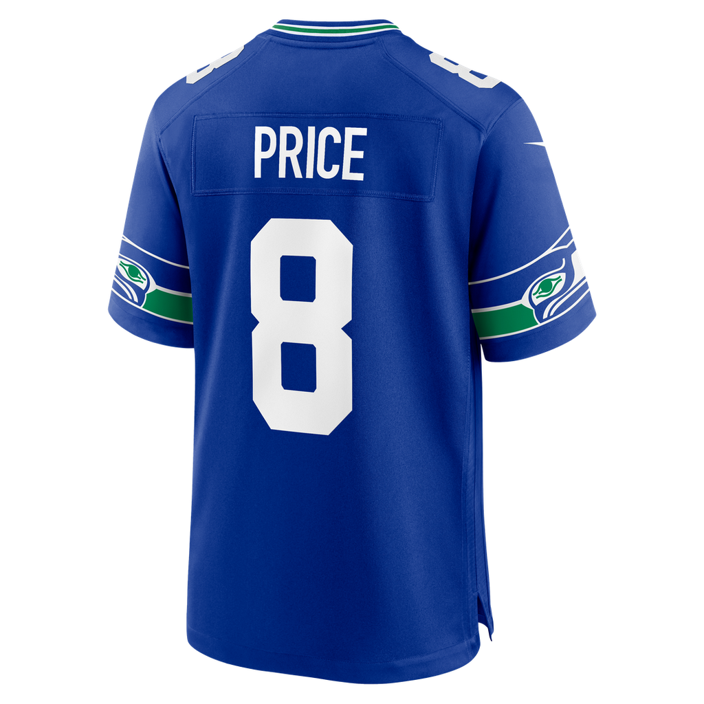 Jadarian Price Seattle Seahawks Nike Alternate Game Jersey - Royal Official NFL Team Apparel Football Fan Gear
