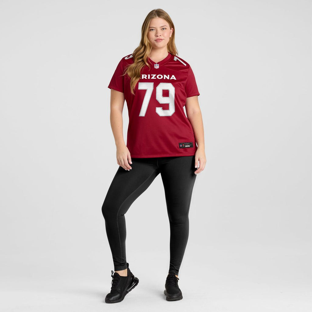 PJ Mustipher Arizona Cardinals Nike Women's Team Game Jersey - Cardinal Official NFL Team Apparel Football Fan Gear