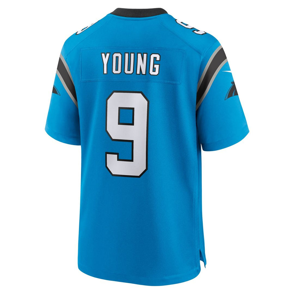 Bryce Young Carolina Panthers Nike Alternate Game Jersey - Blue Official NFL Team Apparel Football Fan Gear