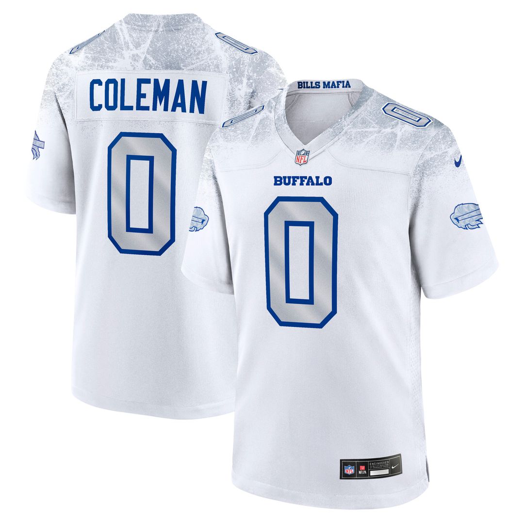 Keon Coleman Buffalo Bills Nike 2025 Rivalries Collection Game Jersey - White Official NFL Team Apparel Football Fan Gear
