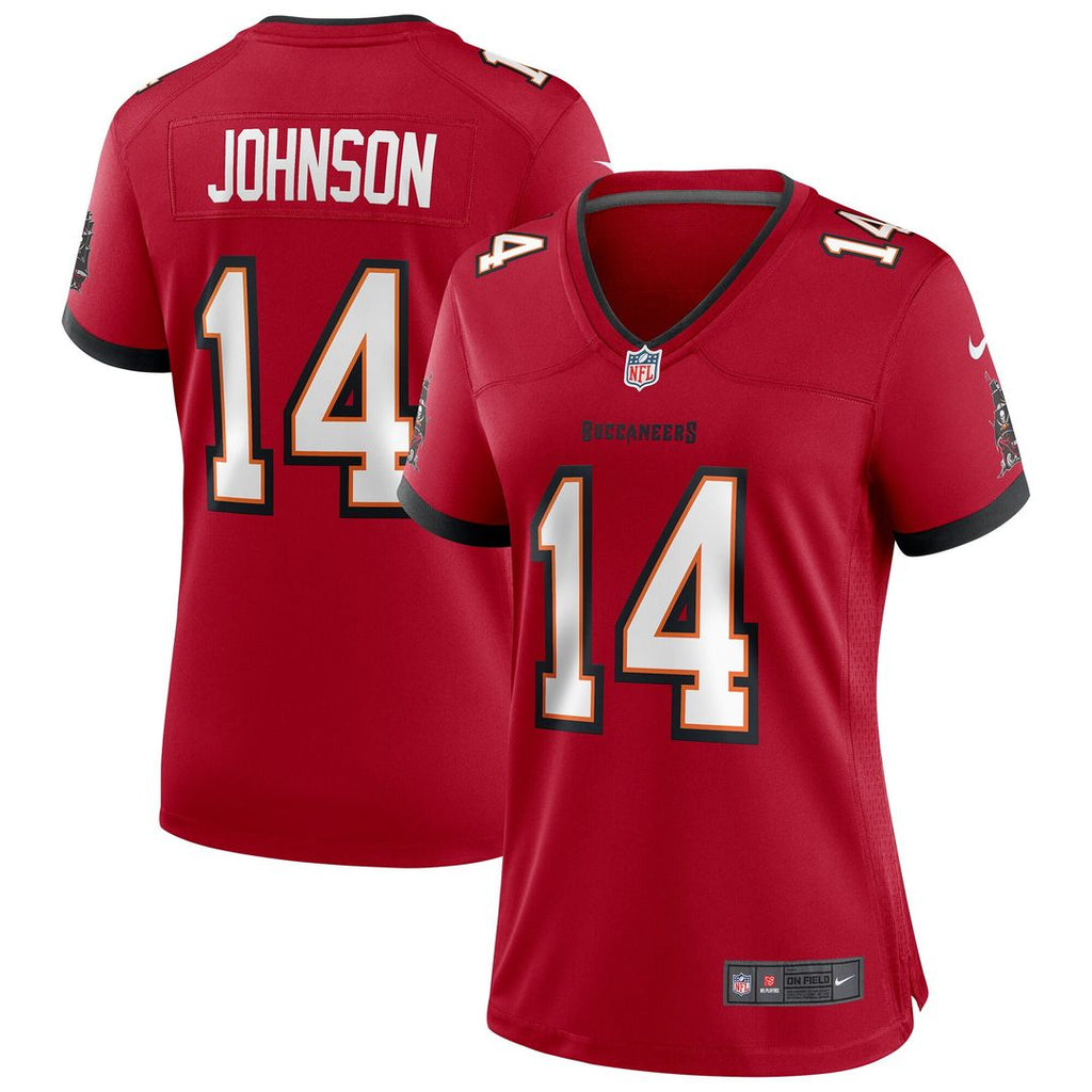 Brad Johnson Tampa Bay Buccaneers Nike Women's Game Retired Player Jersey - Red Official NFL Team Apparel Football Fan Gear