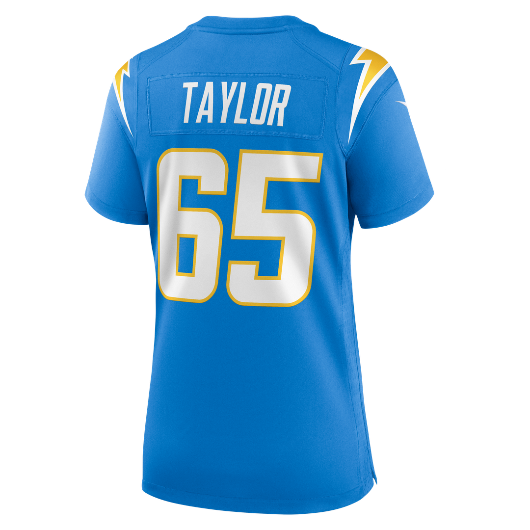 Logan Taylor Los Angeles Chargers Nike Women's Team Game Jersey - Powder Blue Official NFL Team Apparel Football Fan Gear