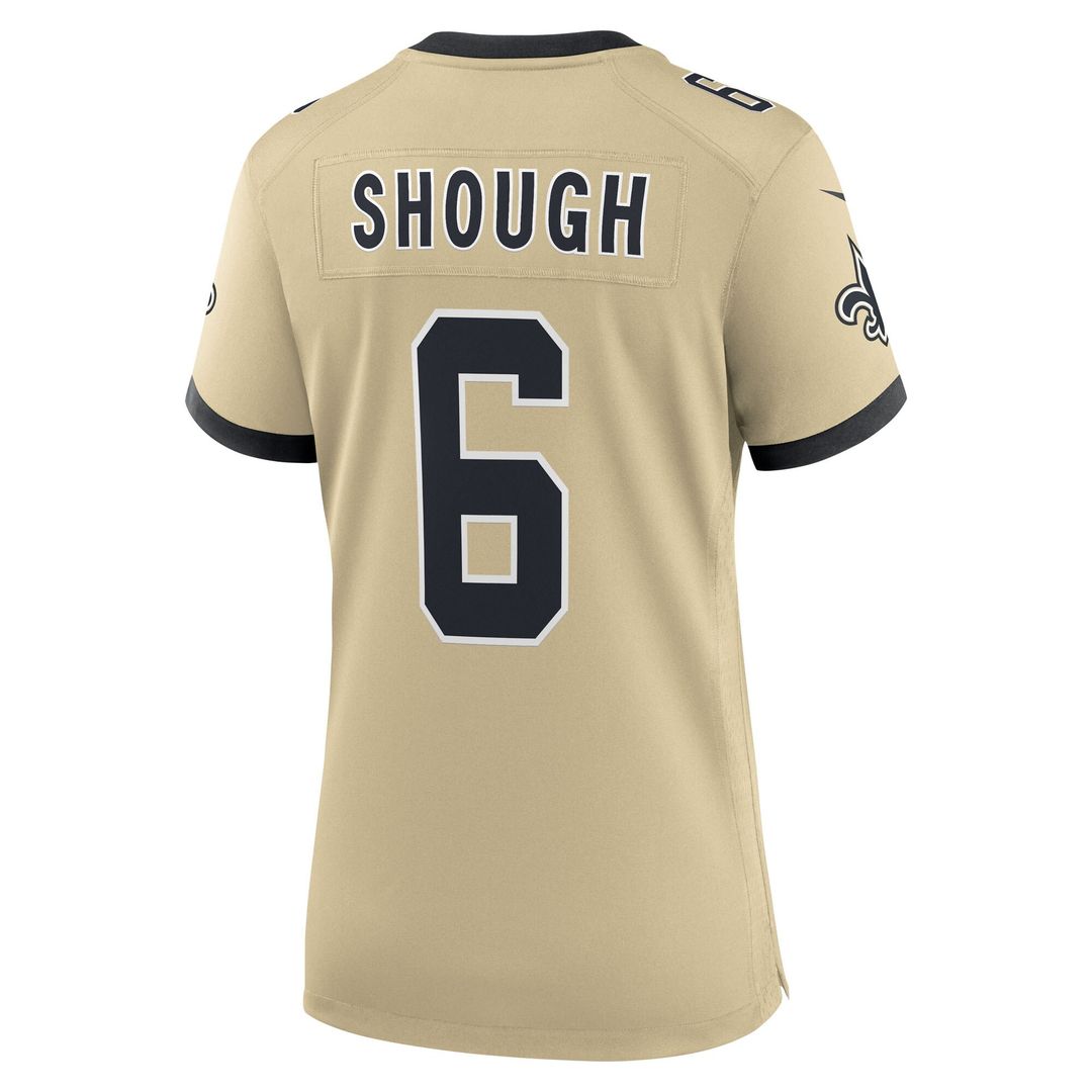 Tyler Shough New Orleans Saints Nike Women's Game Jersey - Black Official NFL Team Apparel Football Fan Gear