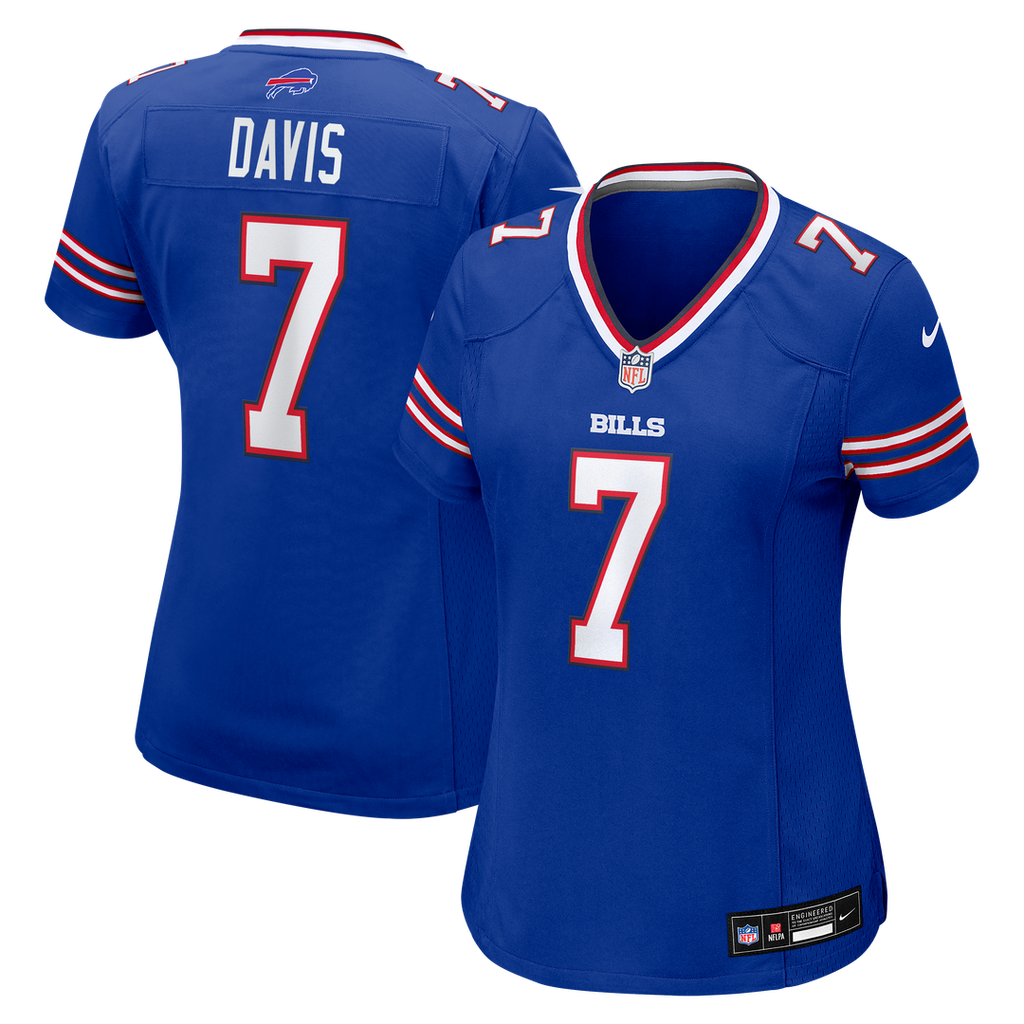 Ray Davis Buffalo Bills Nike Women's Team Game Jersey - Royal Official NFL Team Apparel Football Fan Gear