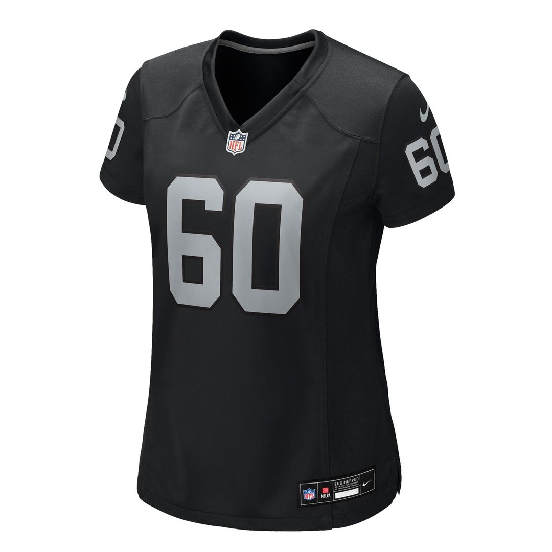 Charles Grant Las Vegas Raiders Nike Women's Team Game Jersey - Black Official NFL Team Apparel Football Fan Gear