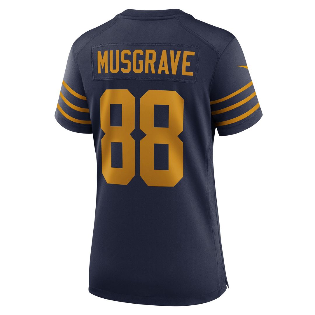 Luke Musgrave Green Bay Packers Nike Women's The 1923 Classic Game Jersey - Navy Official NFL Team Apparel Football Fan Gear