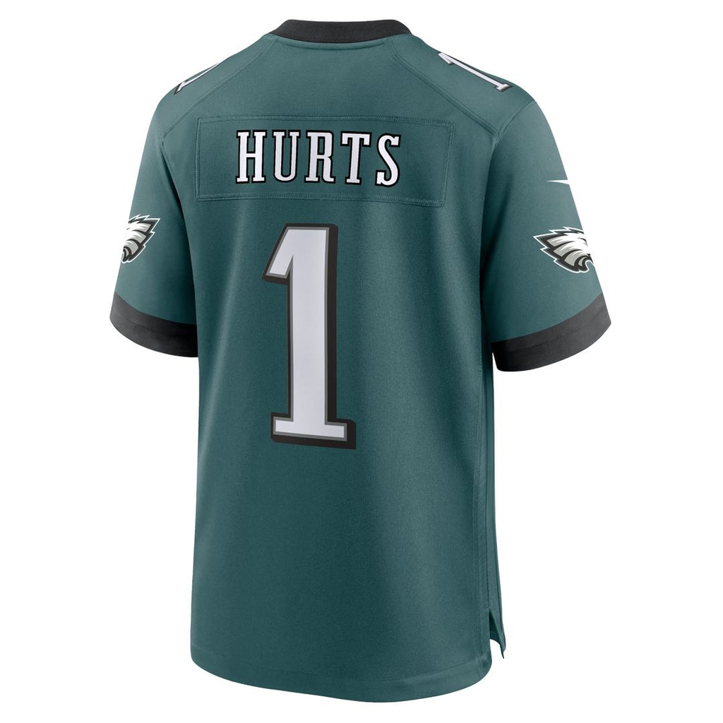 Jalen Hurts Philadelphia Eagles Nike Team Game Jersey - Midnight Green Official NFL Team Apparel Football Fan Gear