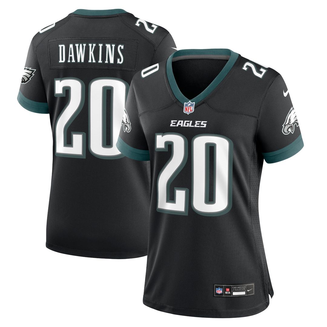 Brian Dawkins Philadelphia Eagles Nike Women's Retired Player Game Jersey - Midnight Green Official NFL Team Apparel Football Fan Gear