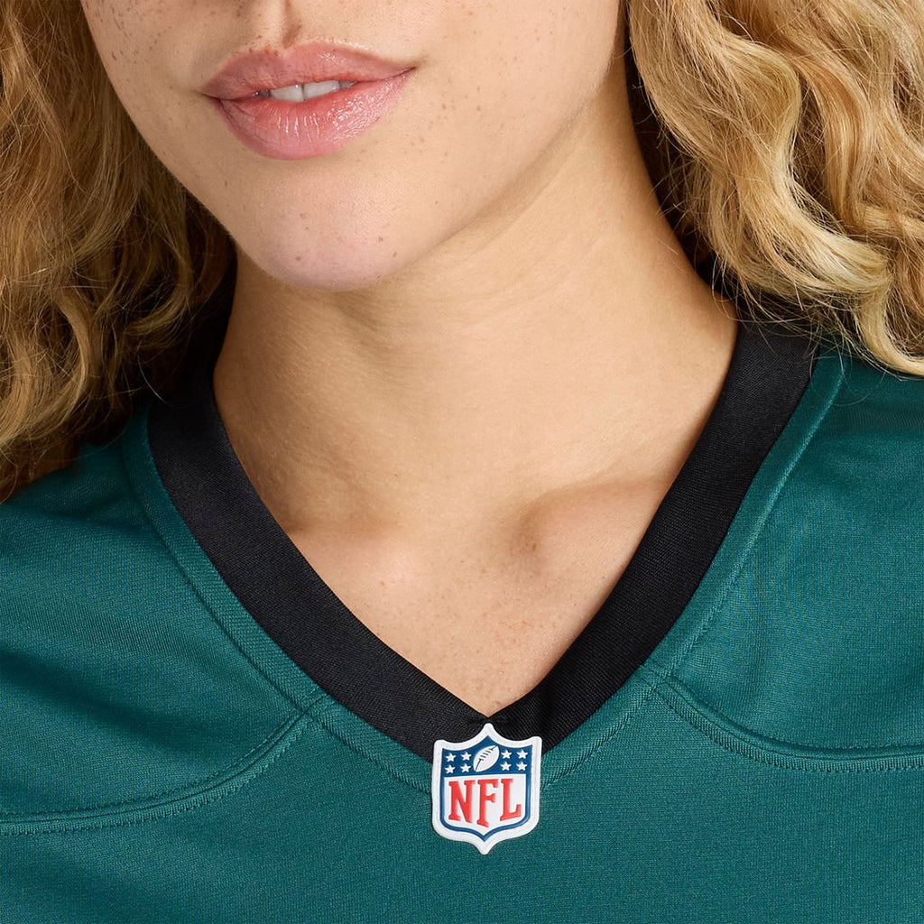 Charley Hughlett Philadelphia Eagles Nike Women's Team Game Jersey - Midnight Green Official NFL Team Apparel Football Fan Gear