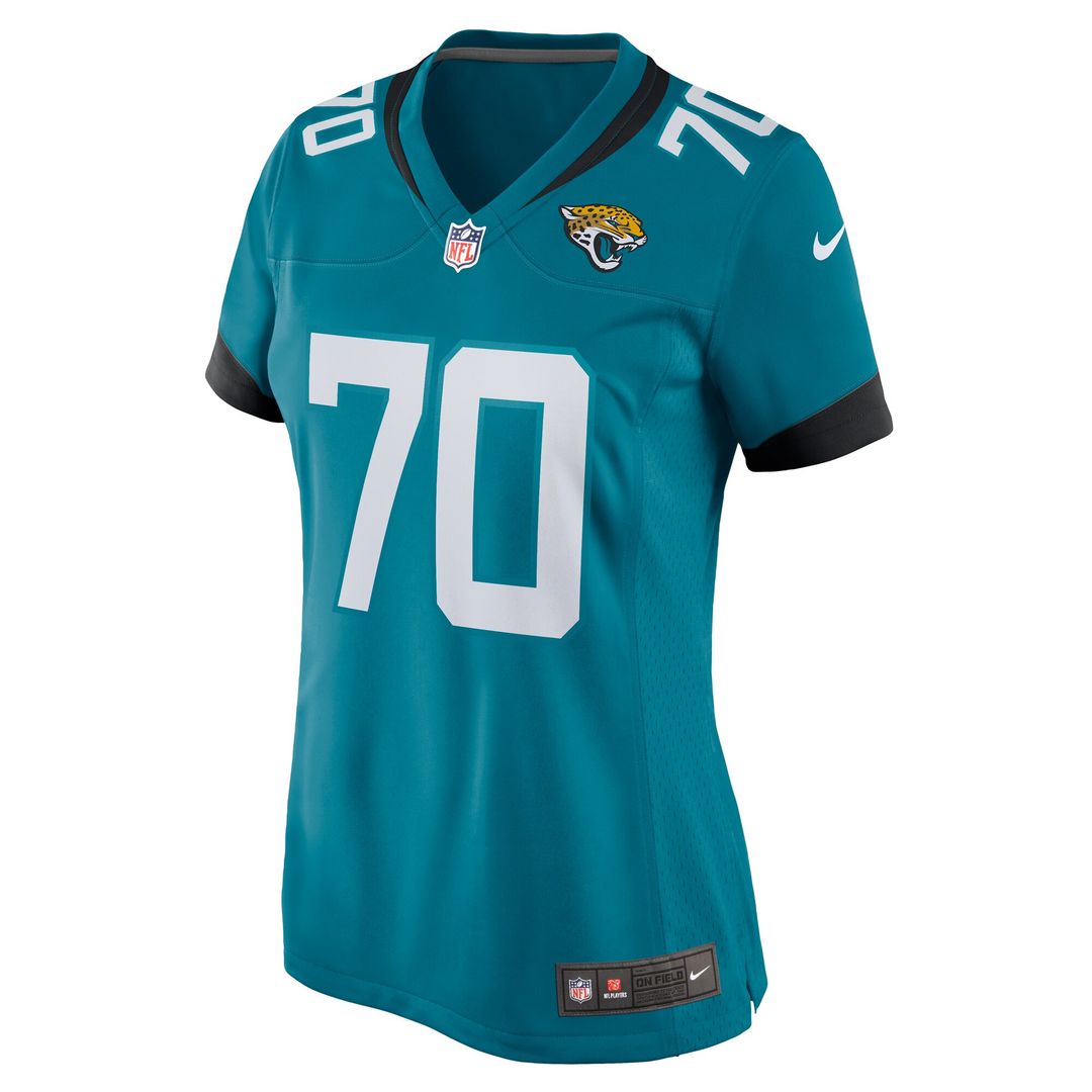 Cole Van Lanen Jacksonville Jaguars Nike Women's Game Player Jersey - Teal Official NFL Team Apparel Football Fan Gear