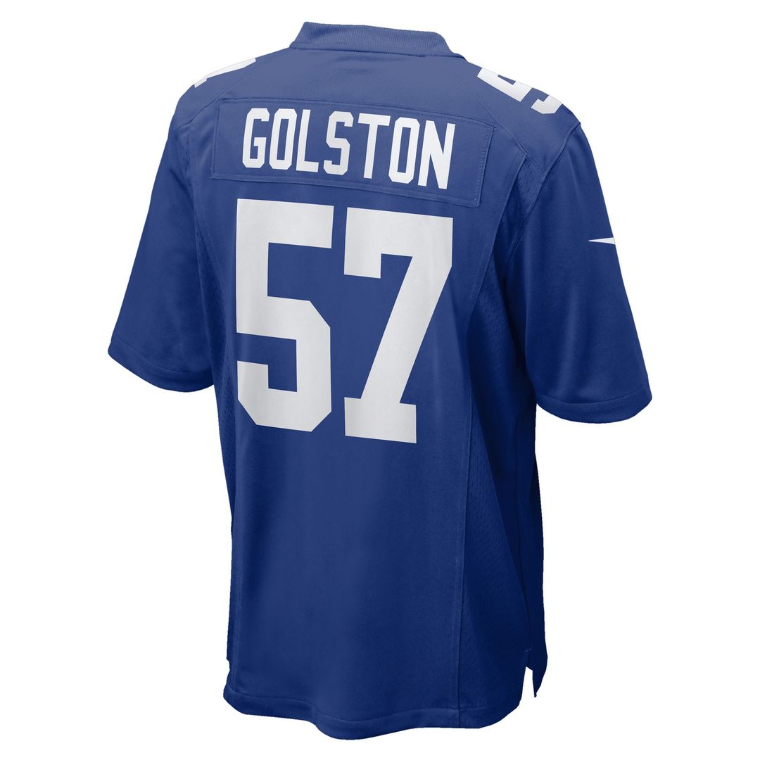 Chauncey Golston New York Giants Nike Team Game Jersey - Royal Official NFL Team Apparel Football Fan Gear