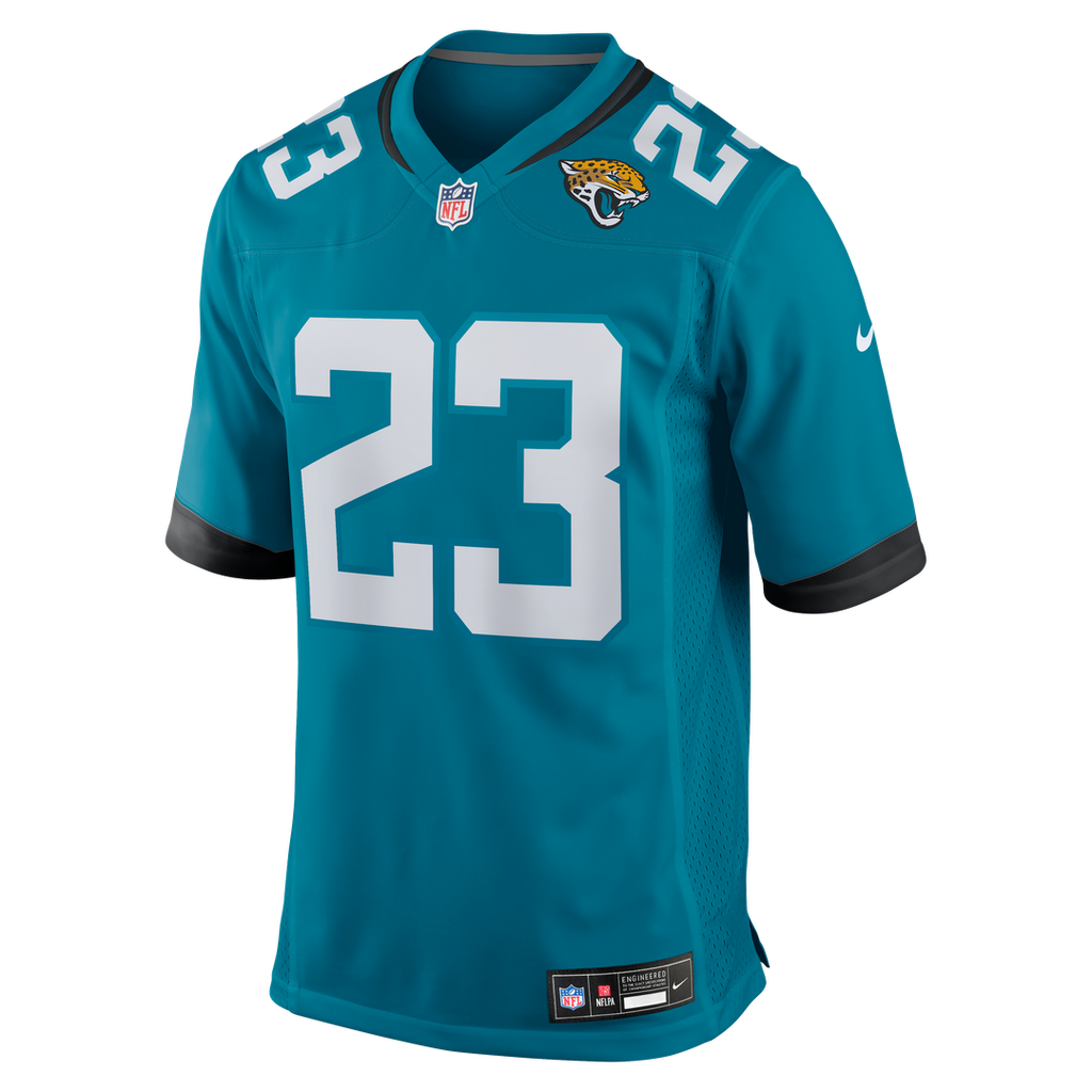 Foyesade Oluokun Jacksonville Jaguars Nike Game Player Jersey - Teal Official NFL Team Apparel Football Fan Gear