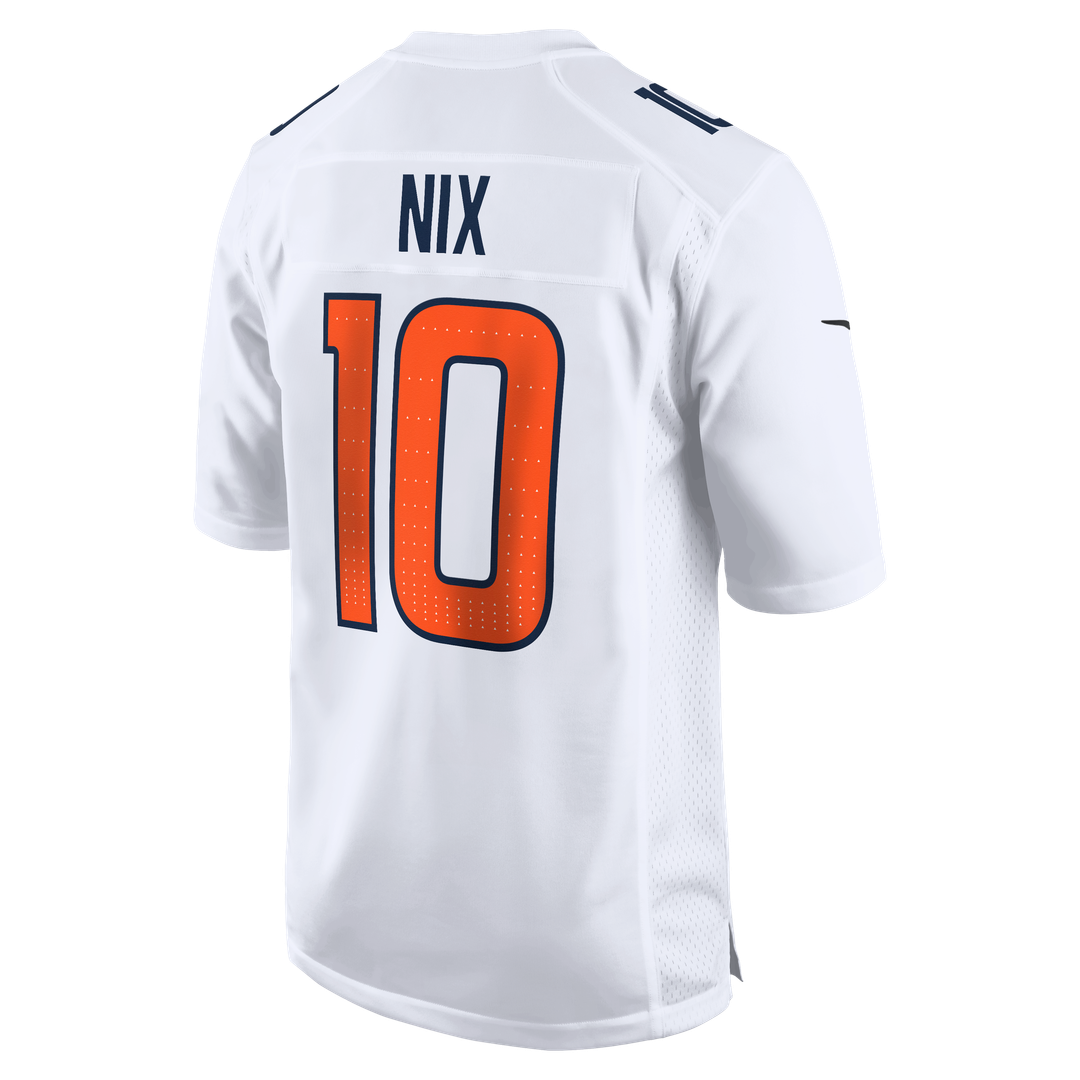 Bo Nix Denver Broncos Nike Tundra Fashion Game Jersey - White Official NFL Team Apparel Football Fan Gear