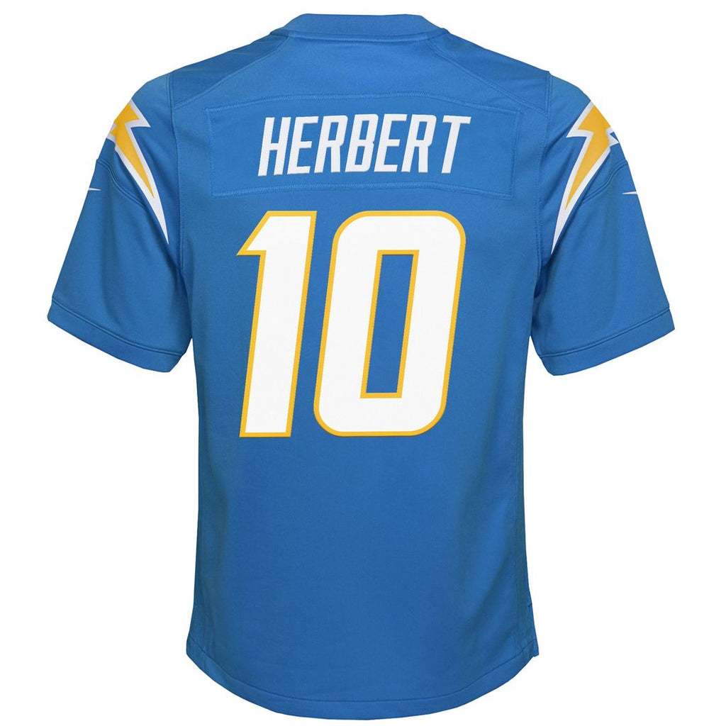 Justin Herbert Los Angeles Chargers Nike Youth Game Jersey - Navy Official NFL Team Apparel Football Fan Gear