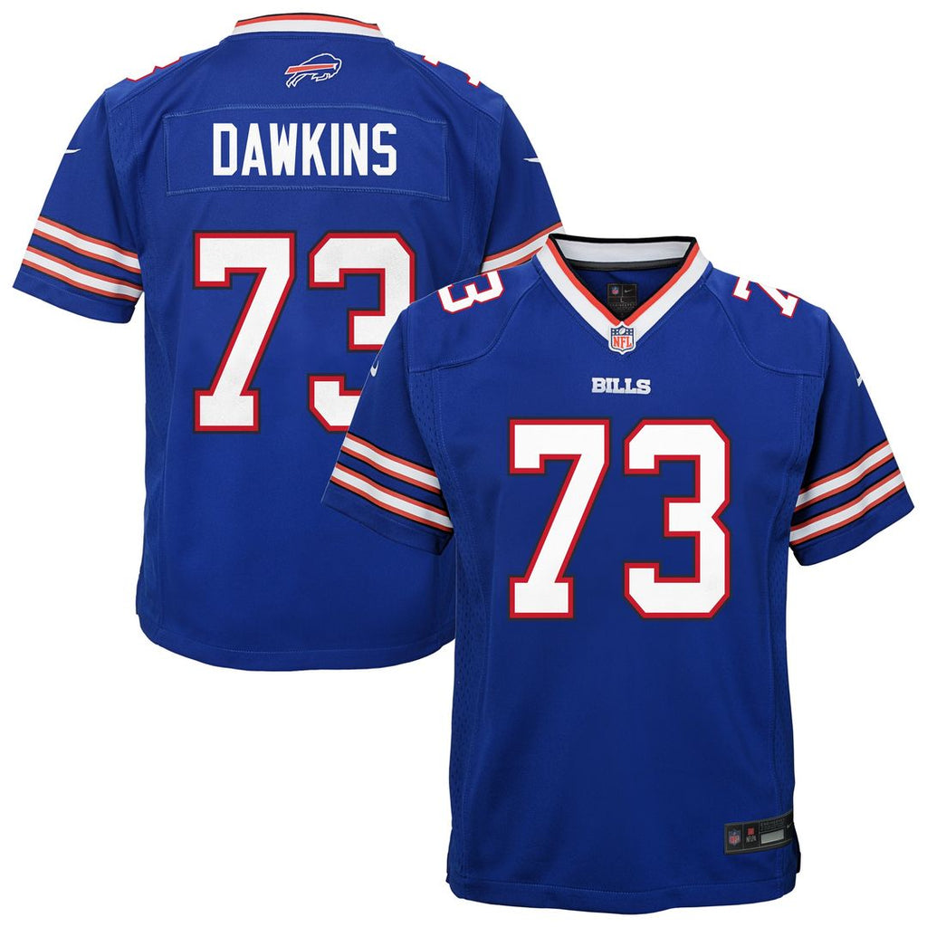 Dion Dawkins Buffalo Bills Nike Youth Team Game Jersey - Royal Official NFL Team Apparel Football Fan Gear