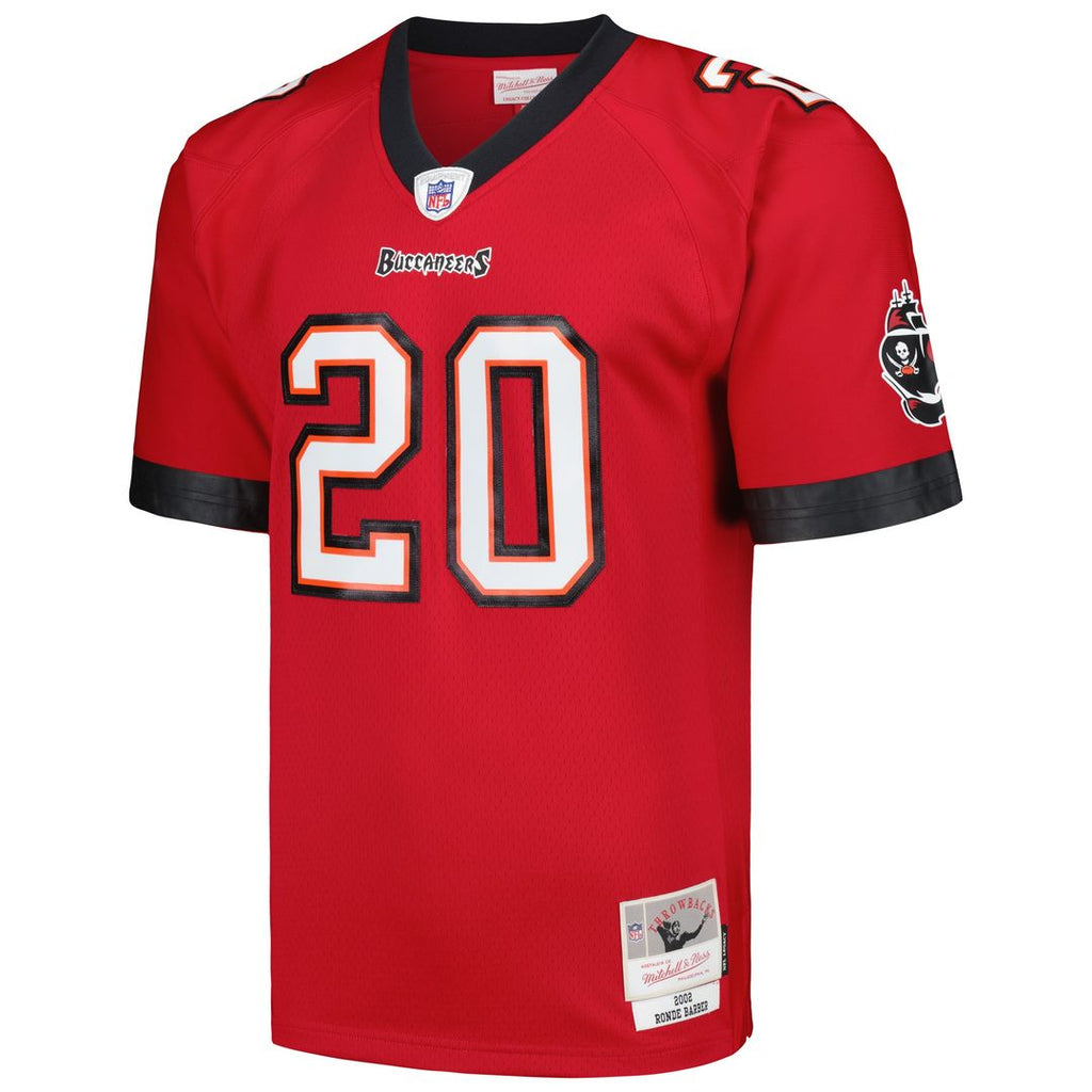 Ronde Barber Tampa Bay Buccaneers Mitchell & Ness Legacy Replica Jersey - Red Official NFL Team Apparel Football Fan Gear