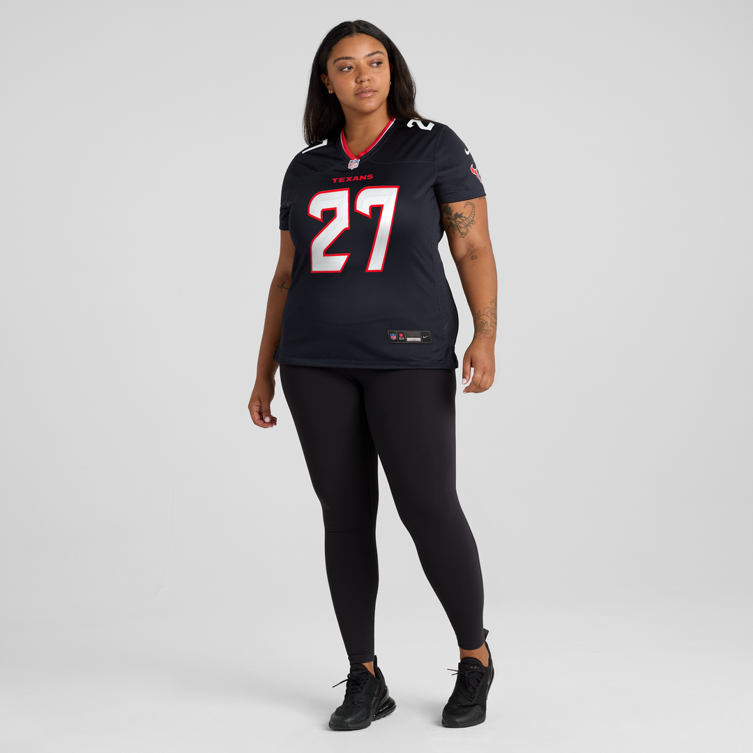 Kamari Ramsey Houston Texans Nike Women's Team Game Jersey - Navy Official NFL Team Apparel Football Fan Gear