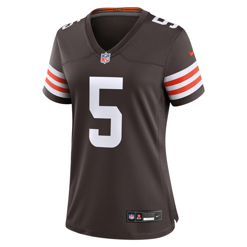 Quincy Williams Cleveland Browns Nike Women's Team Game Jersey - Brown Official NFL Team Apparel Football Fan Gear