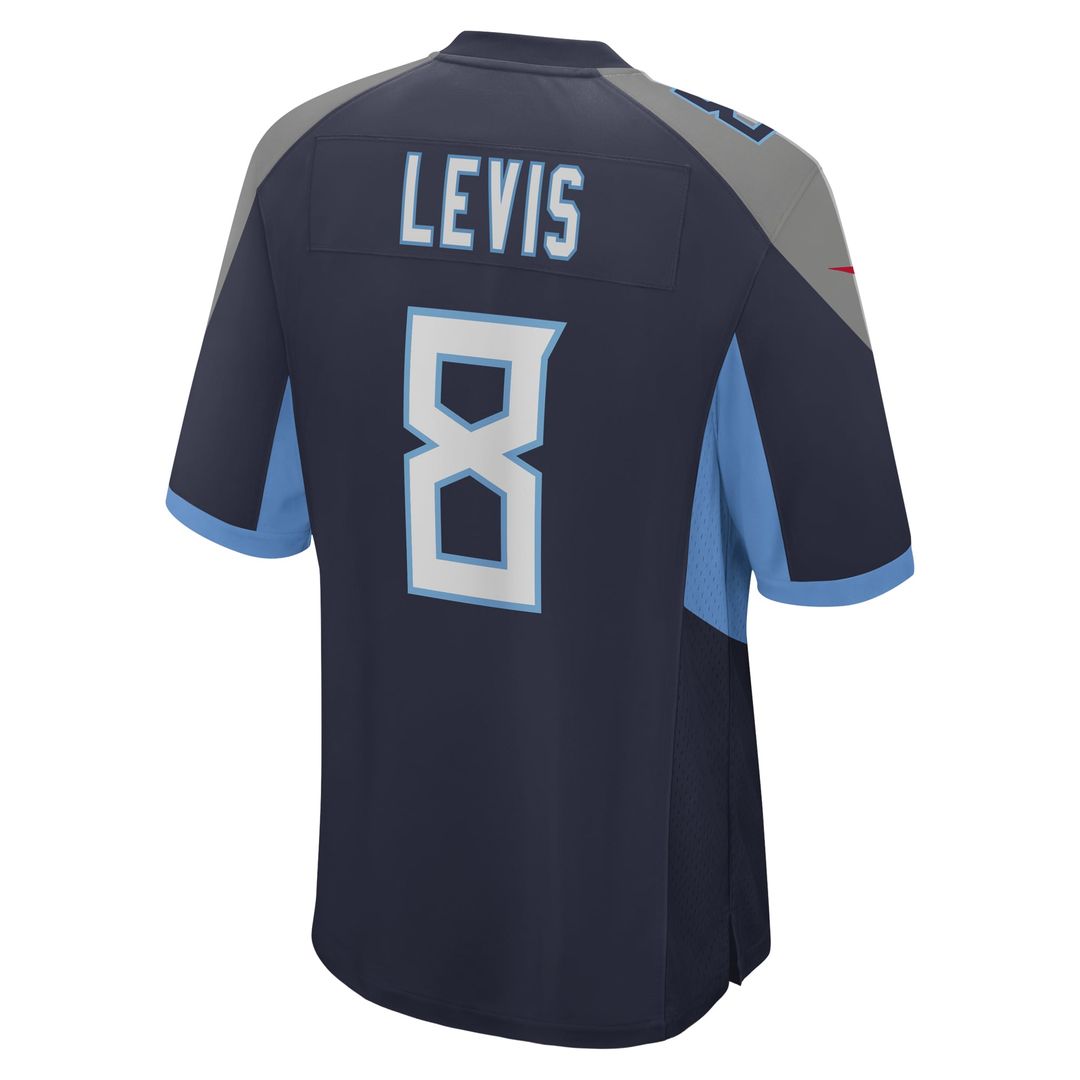 Will Levis Tennessee Titans Nike Game Jersey - Navy Official NFL Team Apparel Football Fan Gear