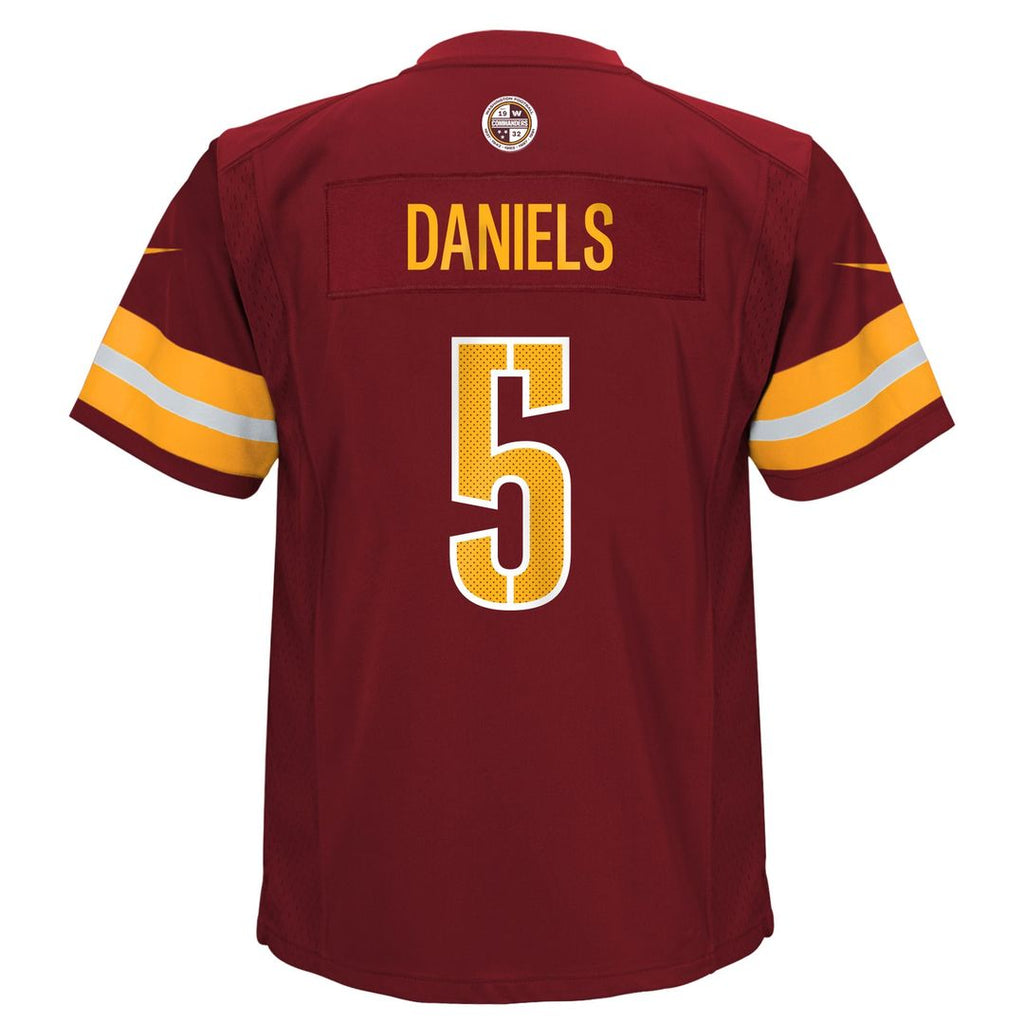 Jayden Daniels Washington Commanders Nike Infant Team Player Game Jersey - Burgundy Official NFL Team Apparel Football Fan Gear