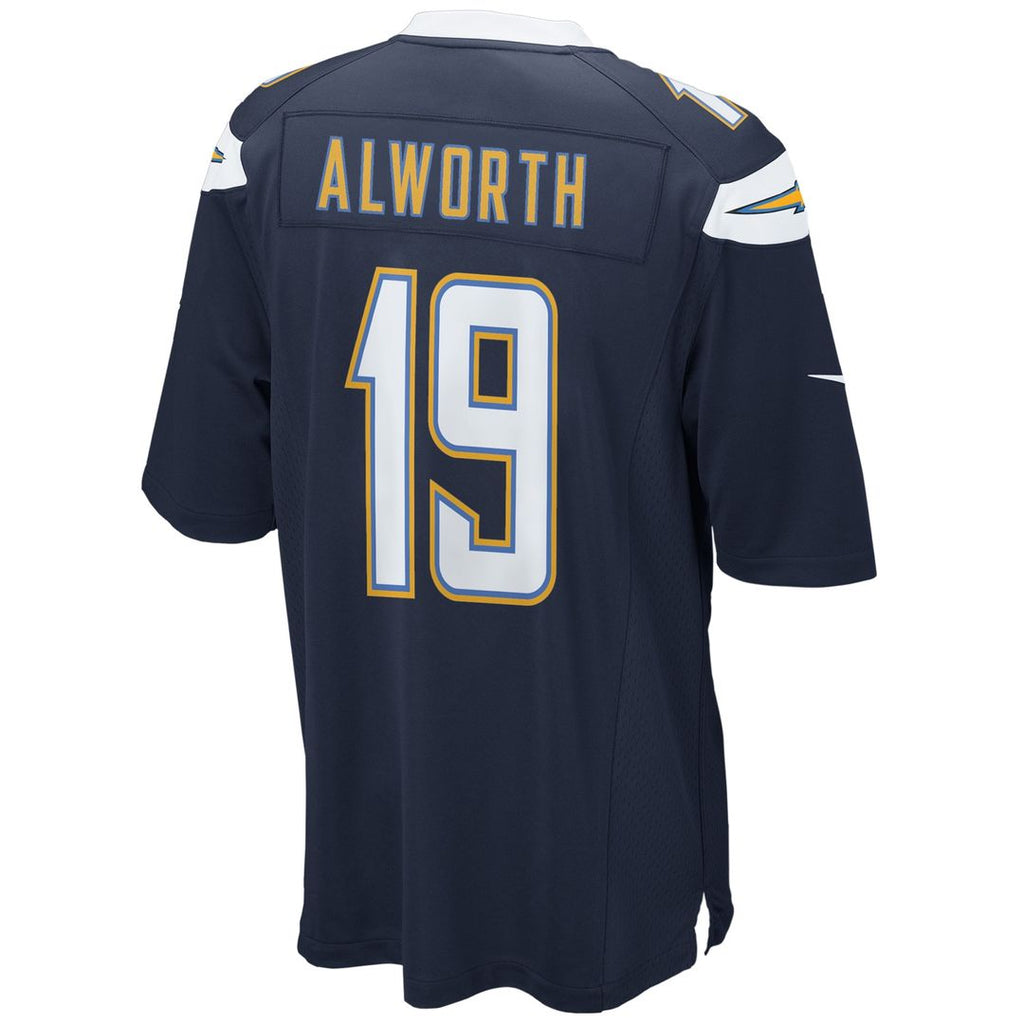 San Diego Chargers Nike Lance Alworth Gridiron Classics Retired Player Game Jersey - Navy Official NFL Team Apparel Football Fan Gear