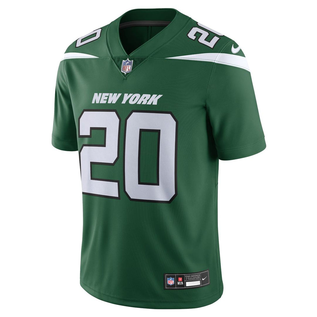 Breece Hall New York Jets Nike Vapor Untouchable Limited Jersey - Gotham Green Official NFL Team Apparel Football Fan Gear