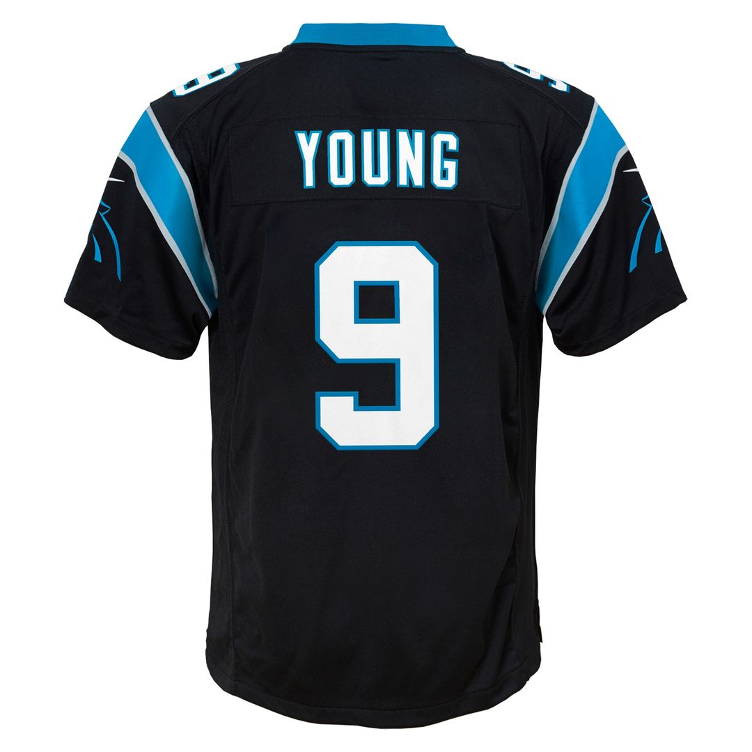 Bryce Young Carolina Panthers Nike Youth Game Jersey - Black Official NFL Team Apparel Football Fan Gear