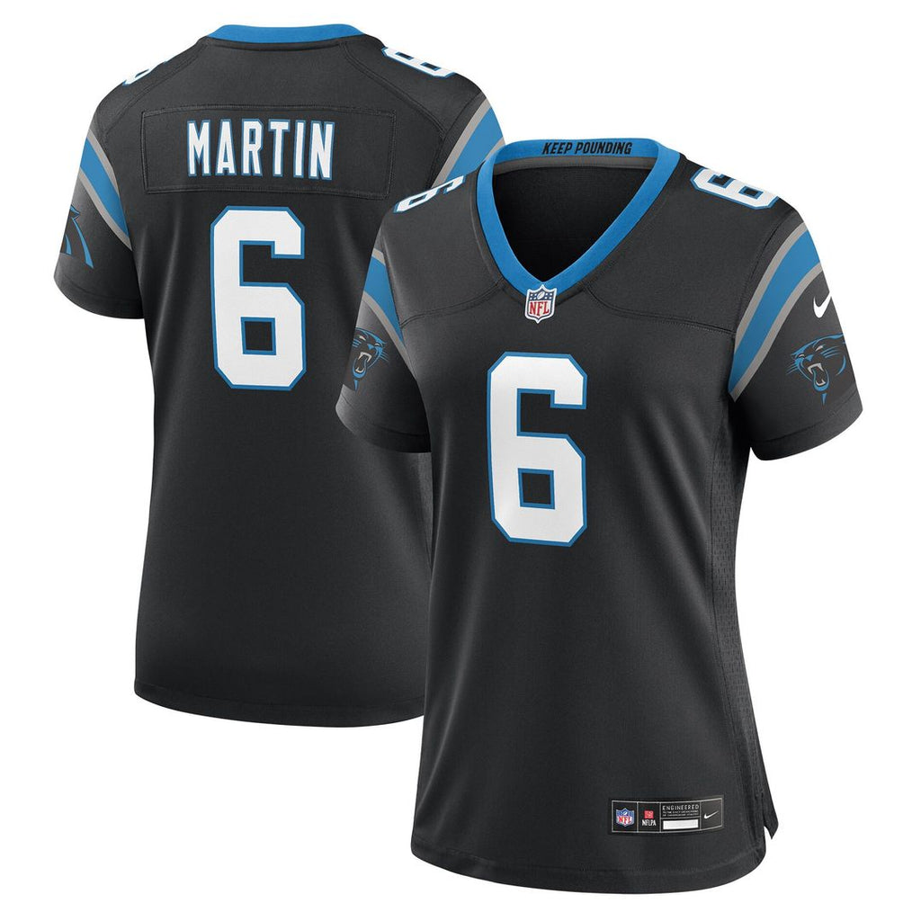Sam Martin Carolina Panthers Nike Women's Team Game Jersey - Black Official NFL Team Apparel Football Fan Gear