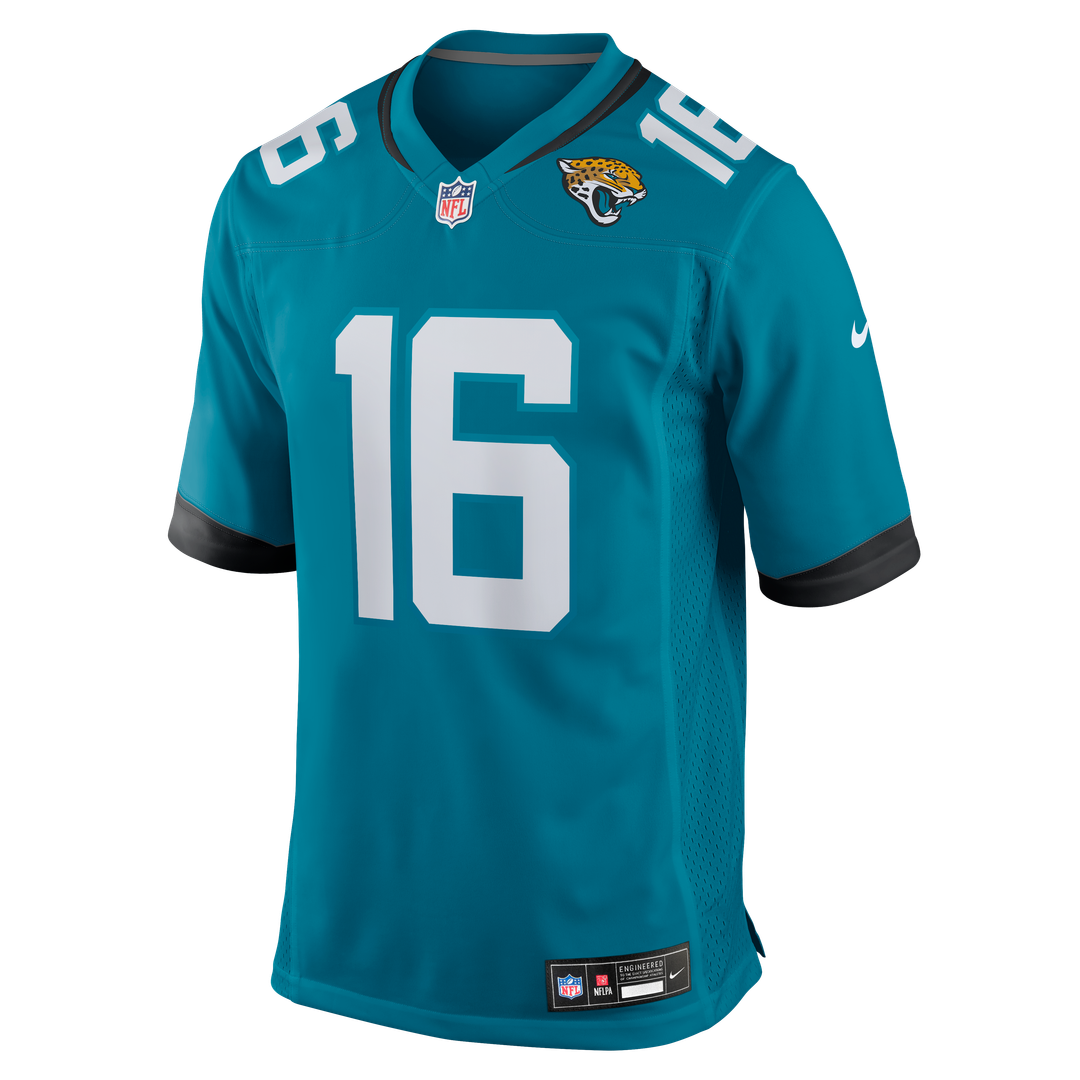 Trevor Lawrence Jacksonville Jaguars Nike Game Jersey - Teal Official NFL Team Apparel Football Fan Gear
