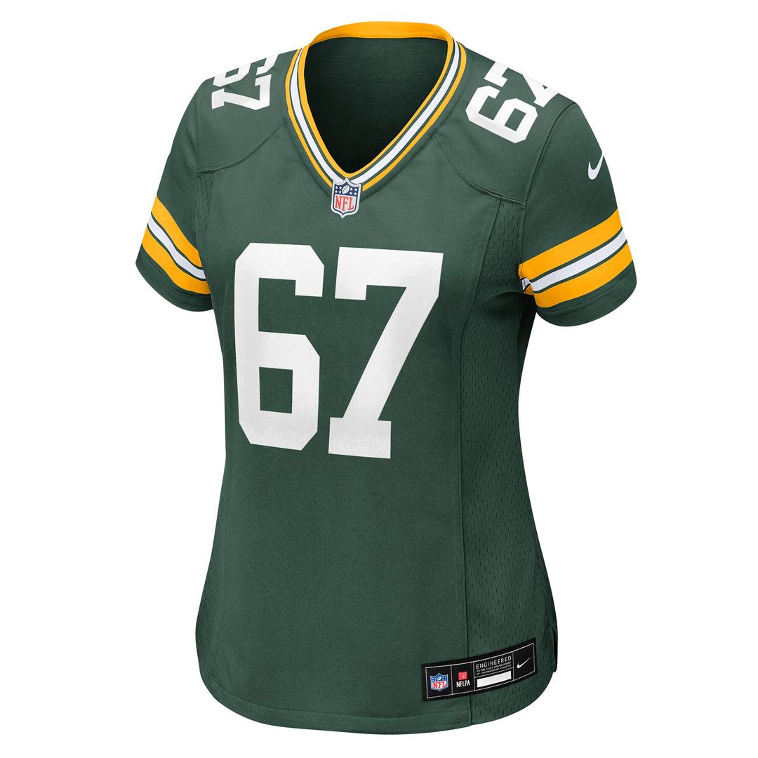 Donovan Jennings Green Bay Packers Nike Women's Team Game Jersey - Green Official NFL Team Apparel Football Fan Gear