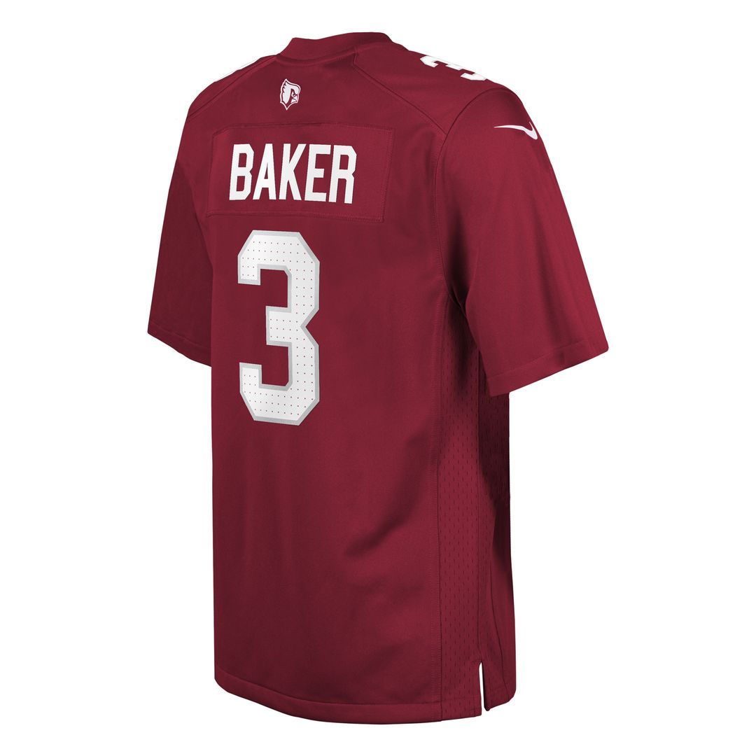 Budda Baker Arizona Cardinals Nike Youth Game Jersey - Cardinal Official NFL Team Apparel Football Fan Gear