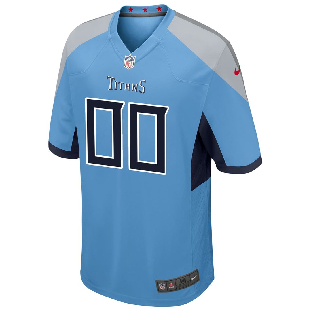 Tennessee Titans Nike Youth Alternate Custom Game Jersey - Light Blue Official NFL Team Apparel Football Fan Gear