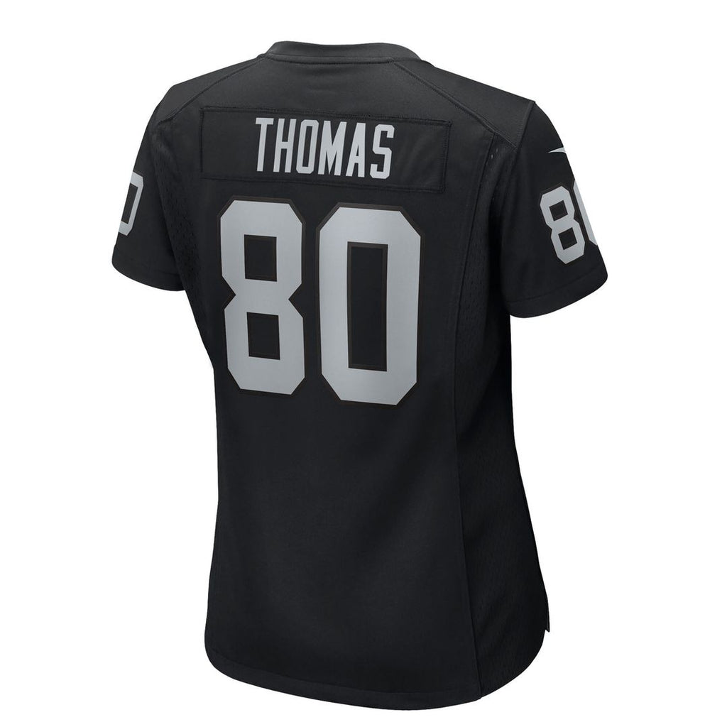 Ian Thomas Las Vegas Raiders Nike Women's Team Game Jersey - Black Official NFL Team Apparel Football Fan Gear