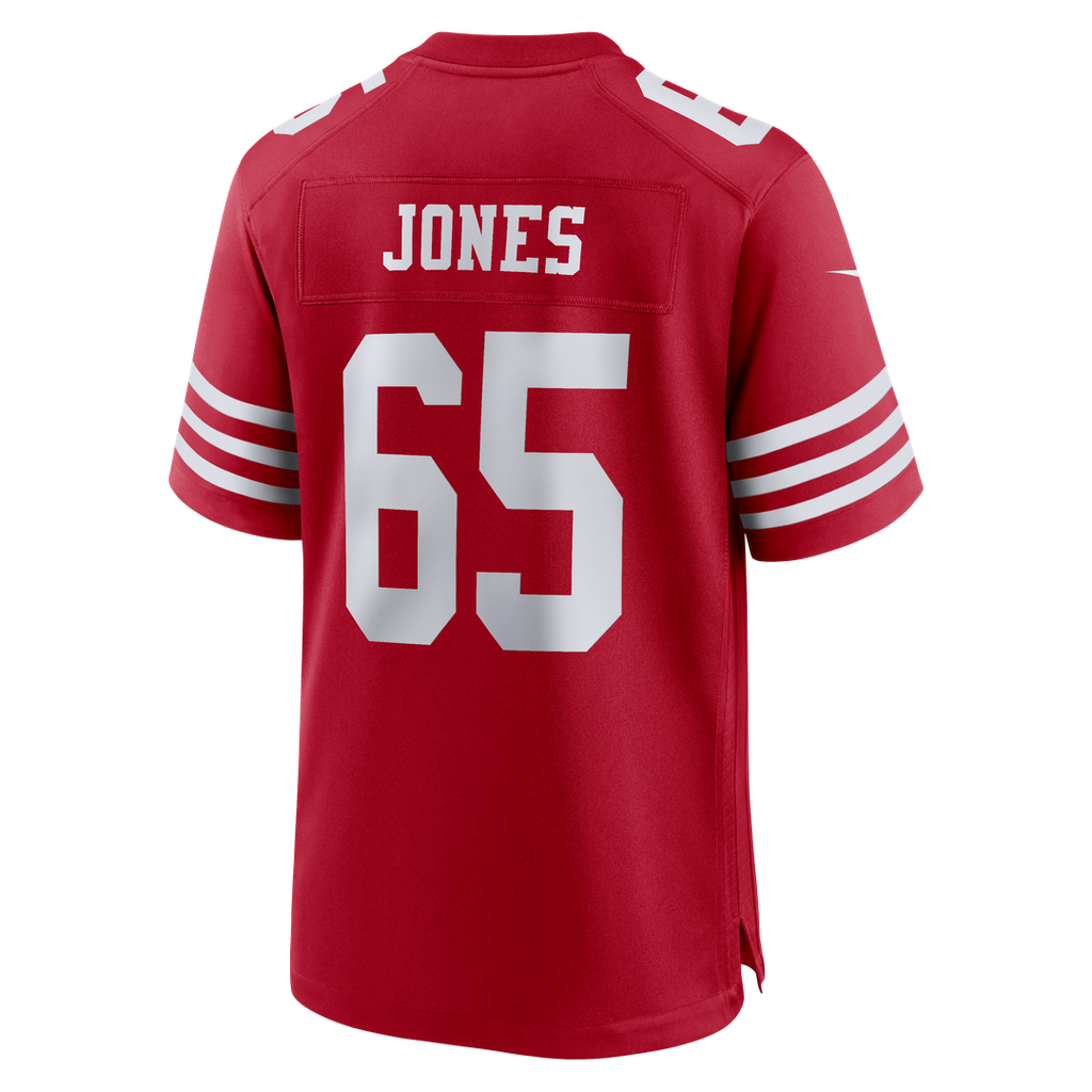 Robert Jones San Francisco 49ers Nike Team Game Jersey - Scarlet Official NFL Team Apparel Football Fan Gear