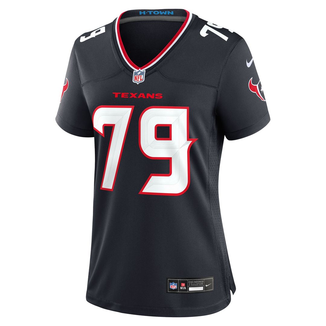 Aireontae Ersery Houston Texans Nike Women's Team Game Jersey - Navy Official NFL Team Apparel Football Fan Gear