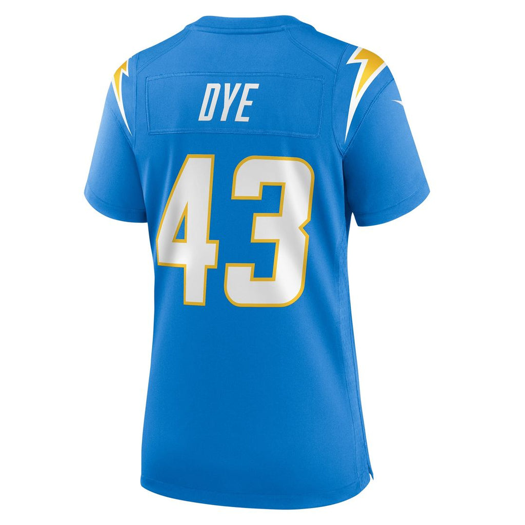 Troy Dye Los Angeles Chargers Nike Women's Game Jersey - Powder Blue Official NFL Team Apparel Football Fan Gear