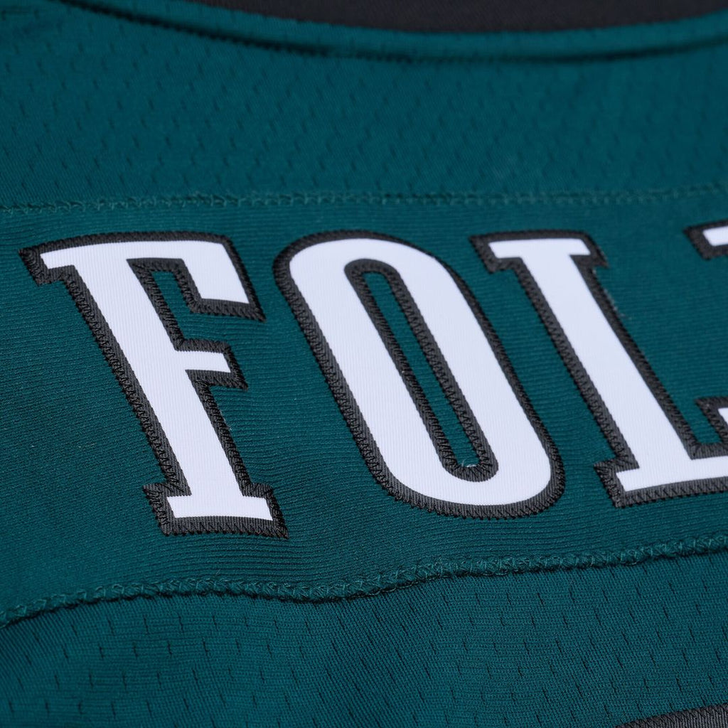 Nick Foles Philadelphia Eagles Mitchell & Ness Legacy Replica Jersey - Midnight Green Official NFL Team Apparel Football Fan Gear