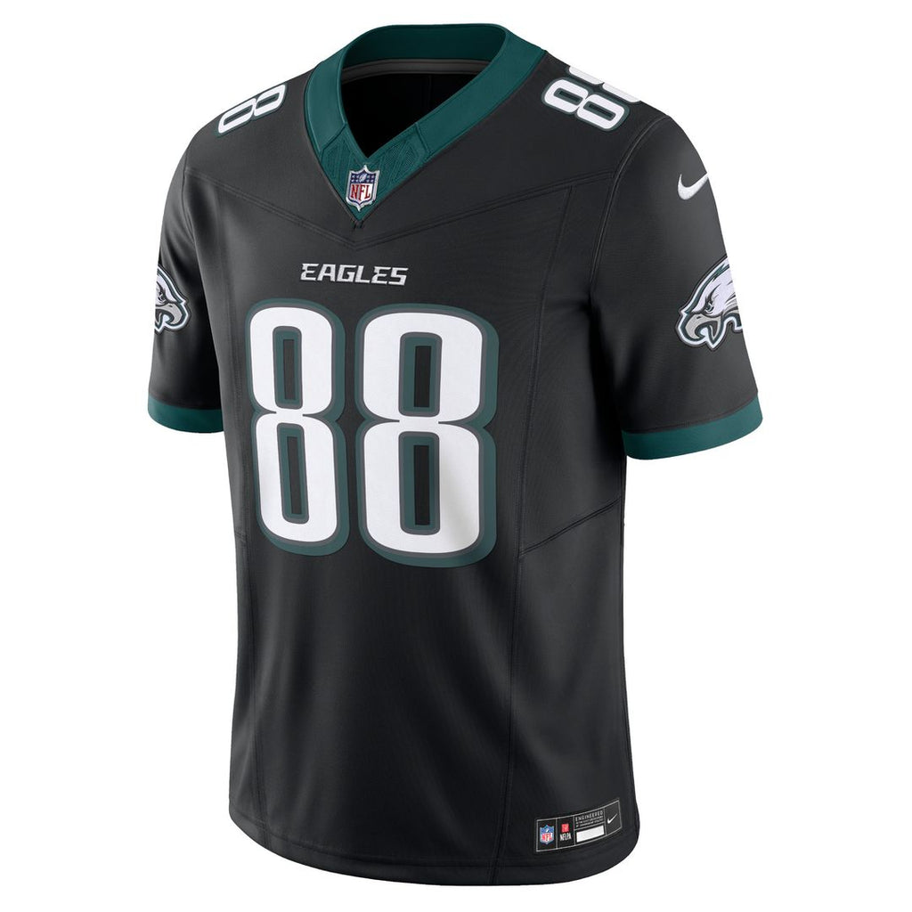 Dallas Goedert Philadelphia Eagles Nike Alternate Vapor F.U.S.E. Limited Jersey - Black Official NFL Team Apparel Football Fan Gear