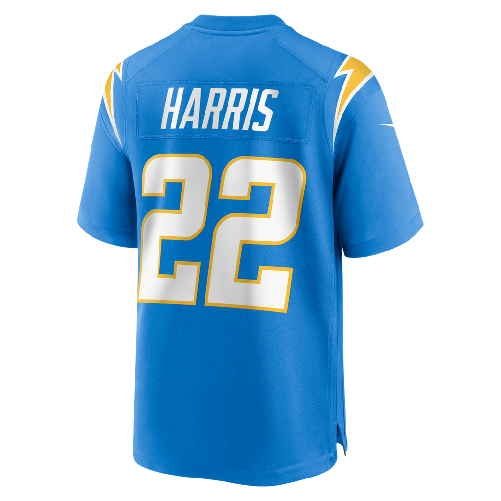 Najee Harris Los Angeles Chargers Nike Game Player Jersey - Powder Blue Official NFL Team Apparel Football Fan Gear