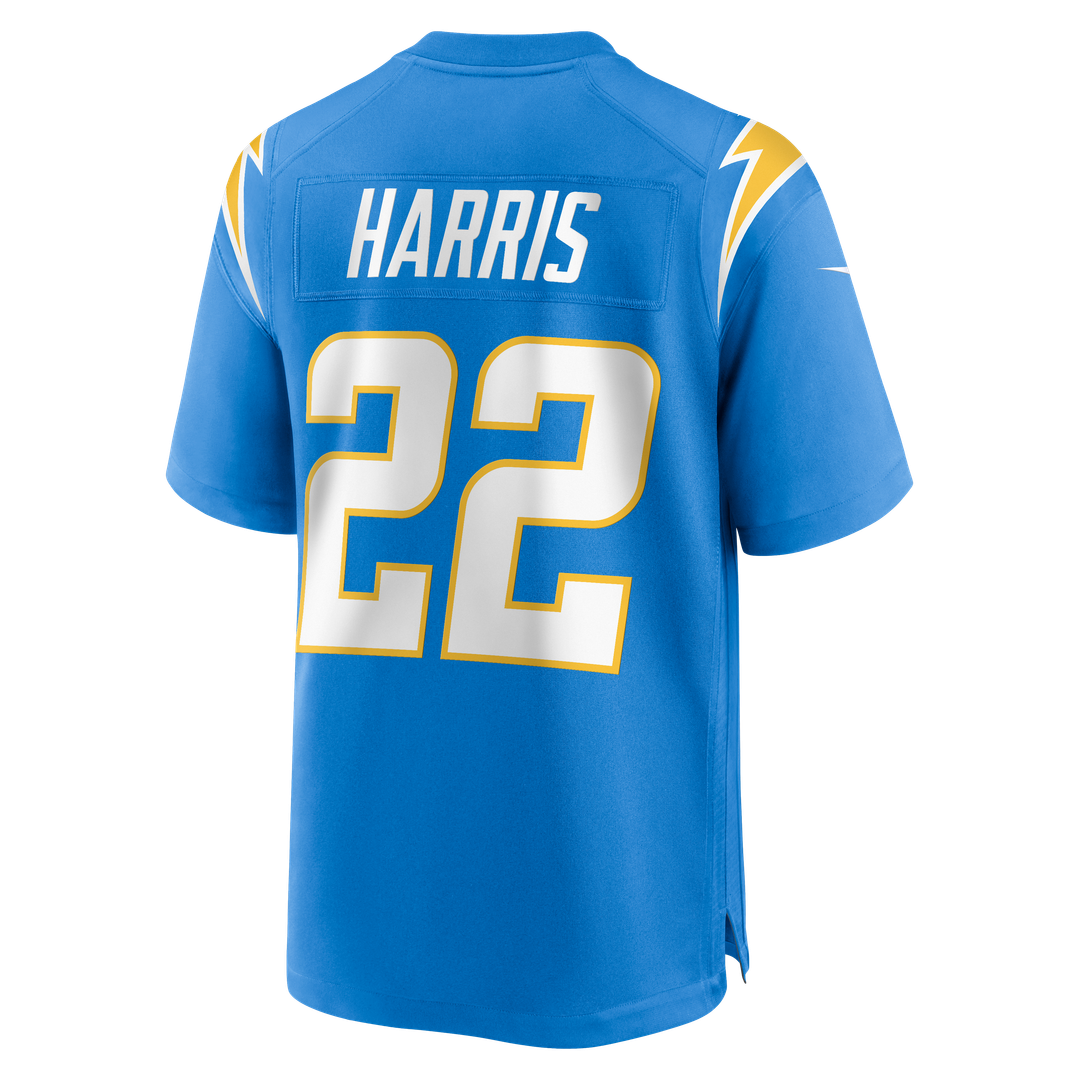 Najee Harris Los Angeles Chargers Nike Game Player Jersey - Powder Blue Official NFL Team Apparel Football Fan Gear
