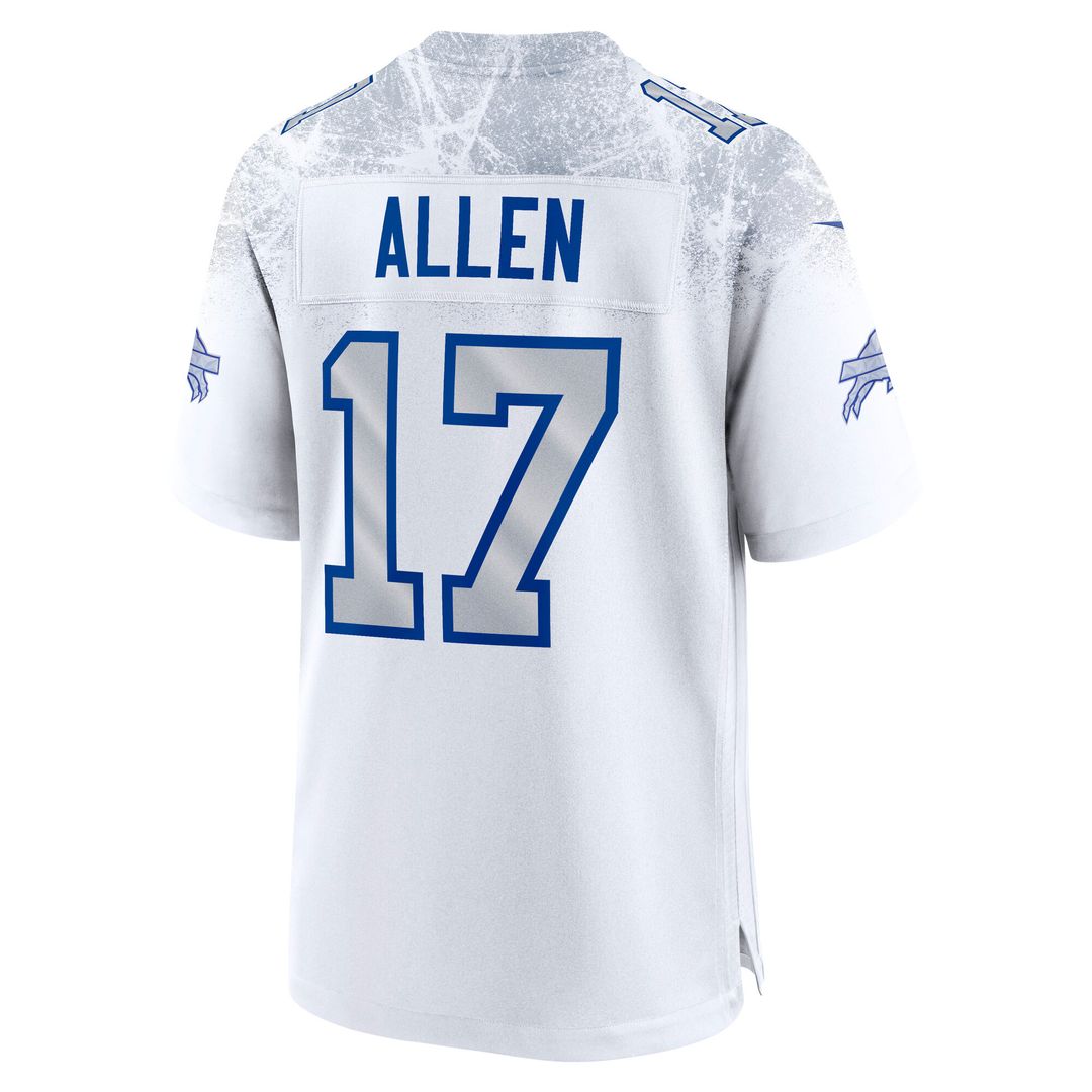 Josh Allen Buffalo Bills Nike 2025 Rivalries Collection Game Jersey - White Official NFL Team Apparel Football Fan Gear