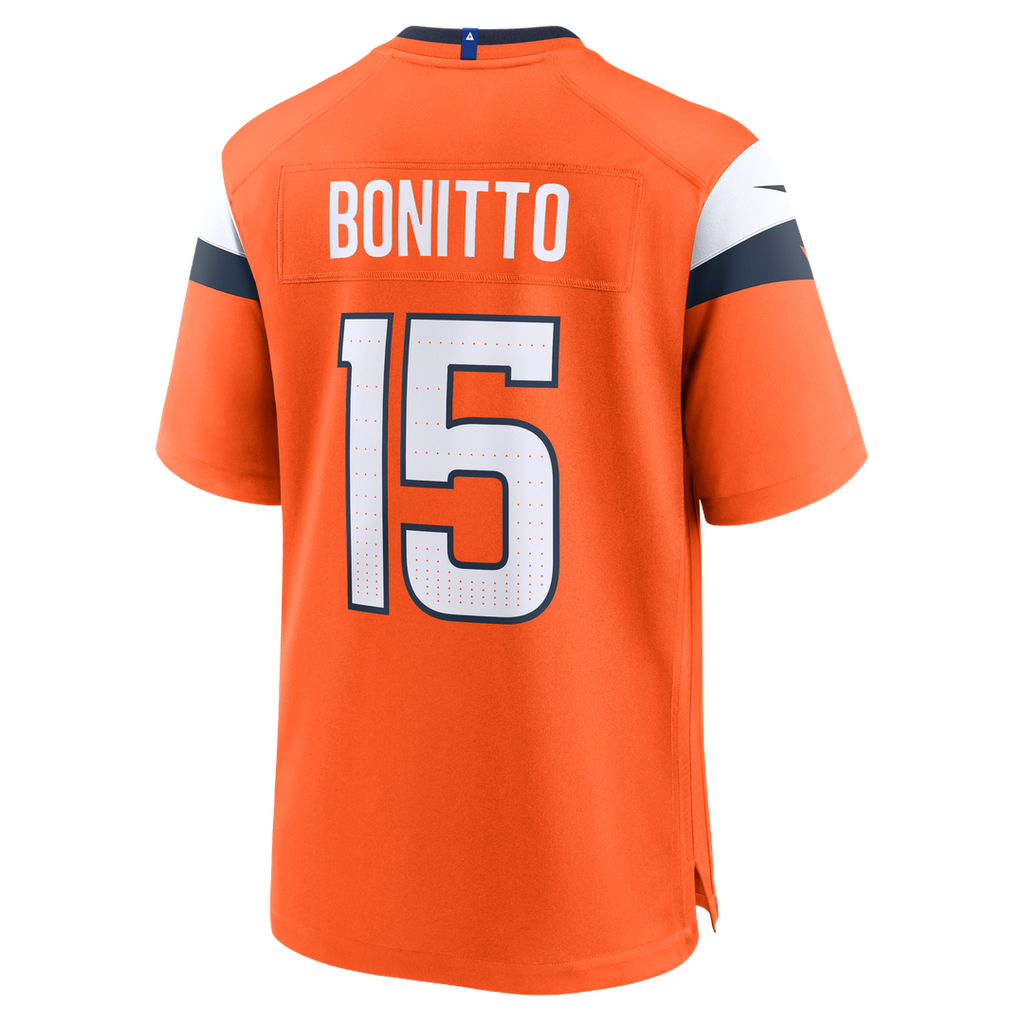 Nik Bonitto Denver Broncos Nike Alternate Game Jersey - Navy Official NFL Team Apparel Football Fan Gear