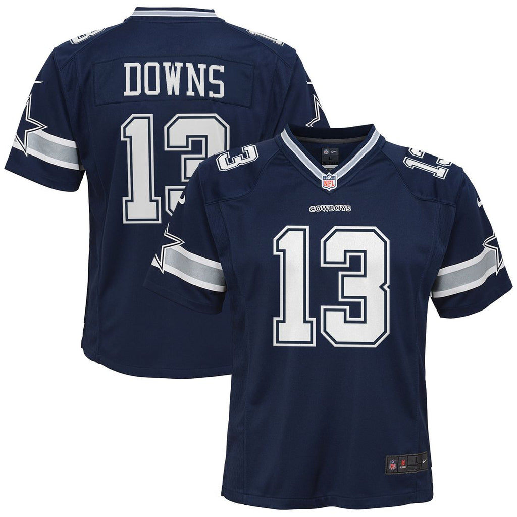 Caleb Downs Dallas Cowboys Nike Youth Team Game Jersey - Navy Official NFL Team Apparel Football Fan Gear