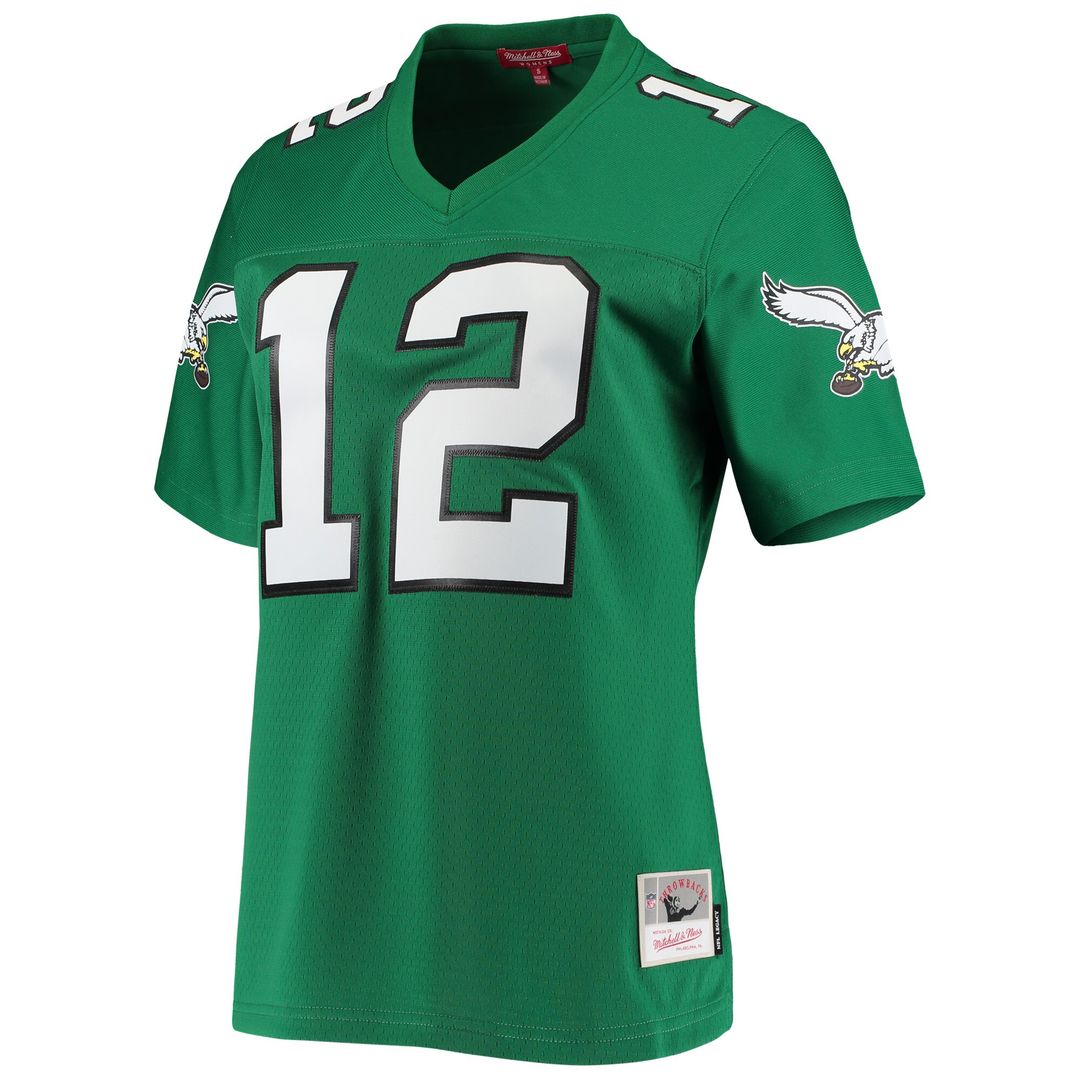 Randall Cunningham Philadelphia Eagles Mitchell & Ness Women's 1990 Legacy Replica Jersey - Kelly Green Official NFL Team Apparel Football Fan Gear