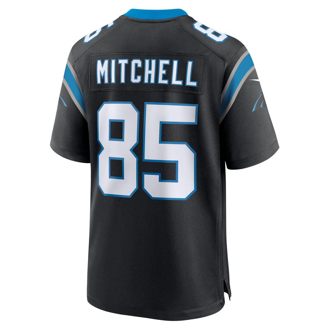 James Mitchell Carolina Panthers Nike Team Game Jersey - Black Official NFL Team Apparel Football Fan Gear