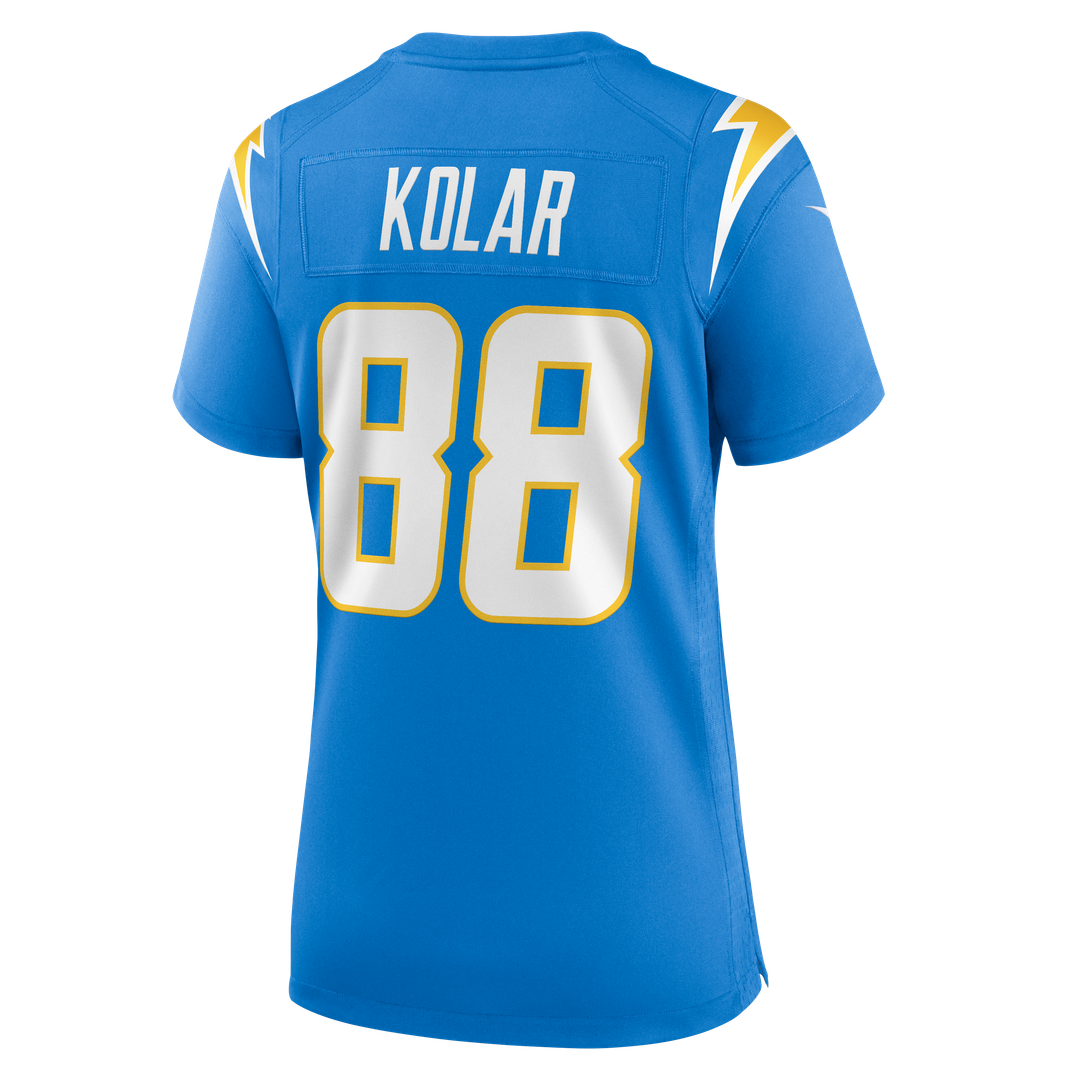 Charlie Kolar Los Angeles Chargers Nike Women's Team Game Jersey - Powder Blue Official NFL Team Apparel Football Fan Gear