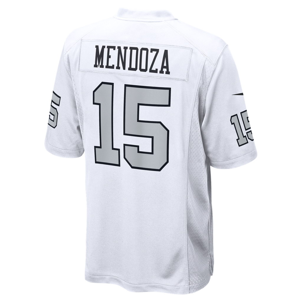Fernando Mendoza Las Vegas Raiders Nike Alternate Game Player Jersey - White Official NFL Team Apparel Football Fan Gear