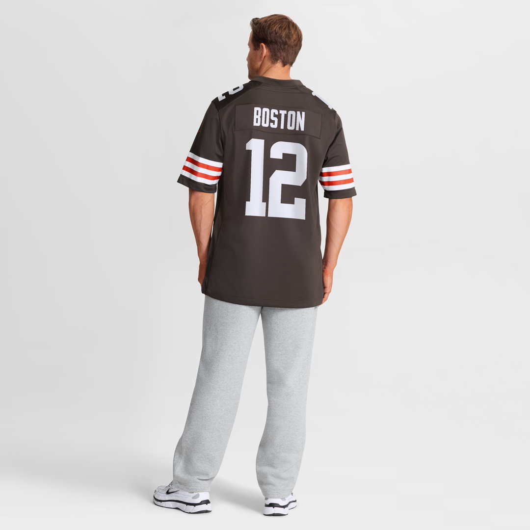 Denzel Boston Cleveland Browns Nike Game Jersey - Brown Official NFL Team Apparel Football Fan Gear